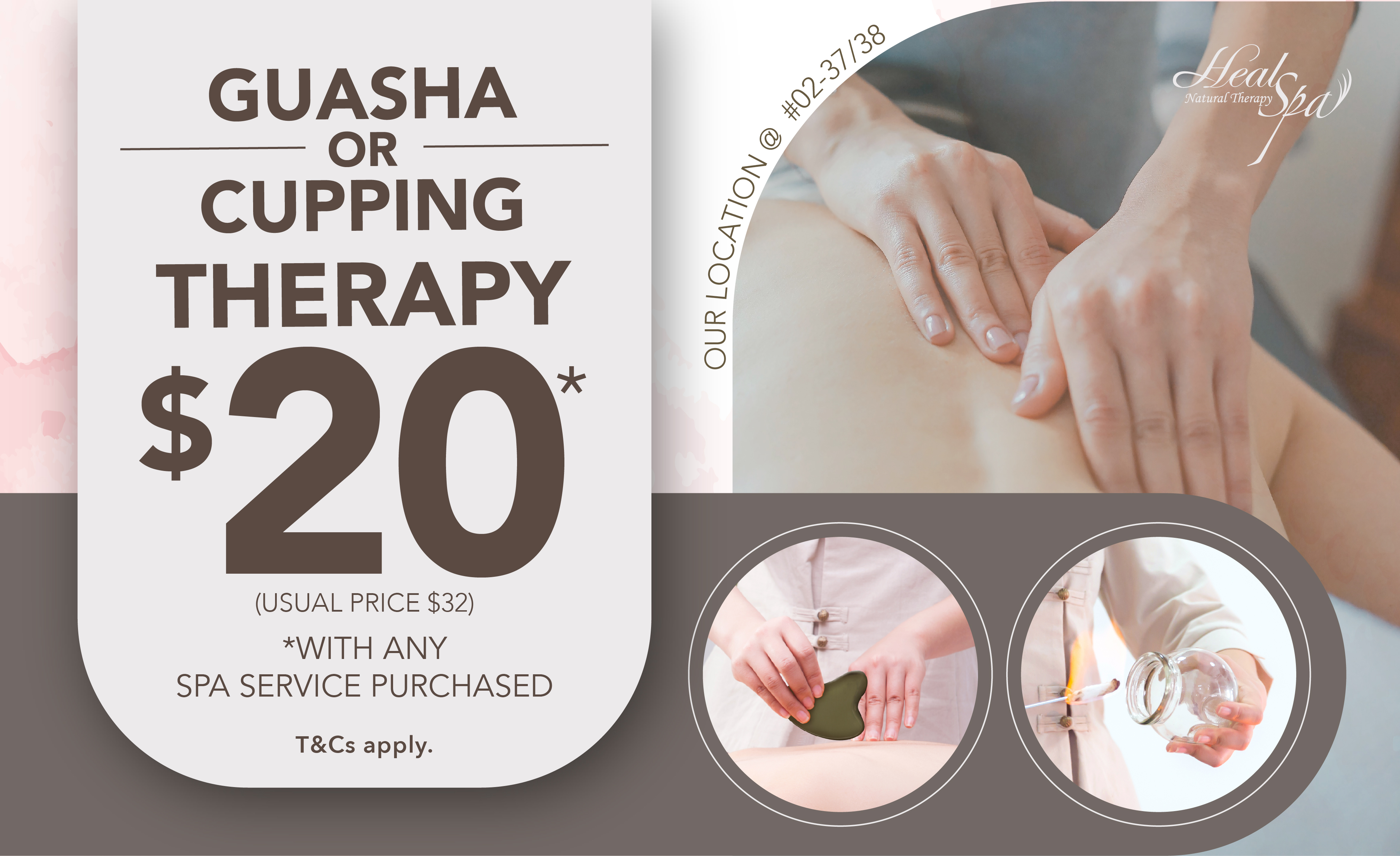 [HealSpa] $20 Deals